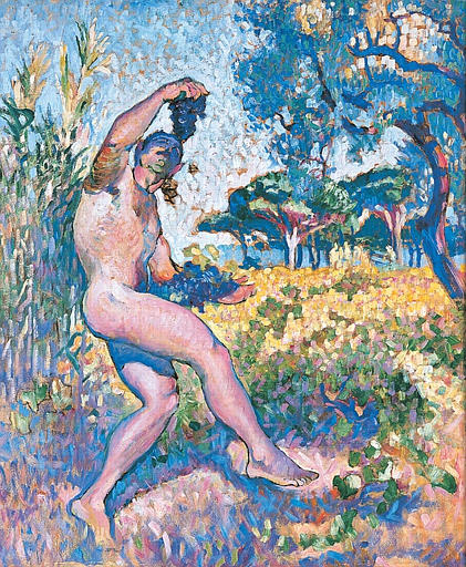 Henri Matisse - Study for Wildlife. The man with the cluster 1905